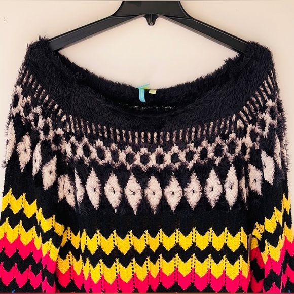 Farm Rio | Colorful Boho Sweater Dress EUC (Size M) - Picture 3 of 10